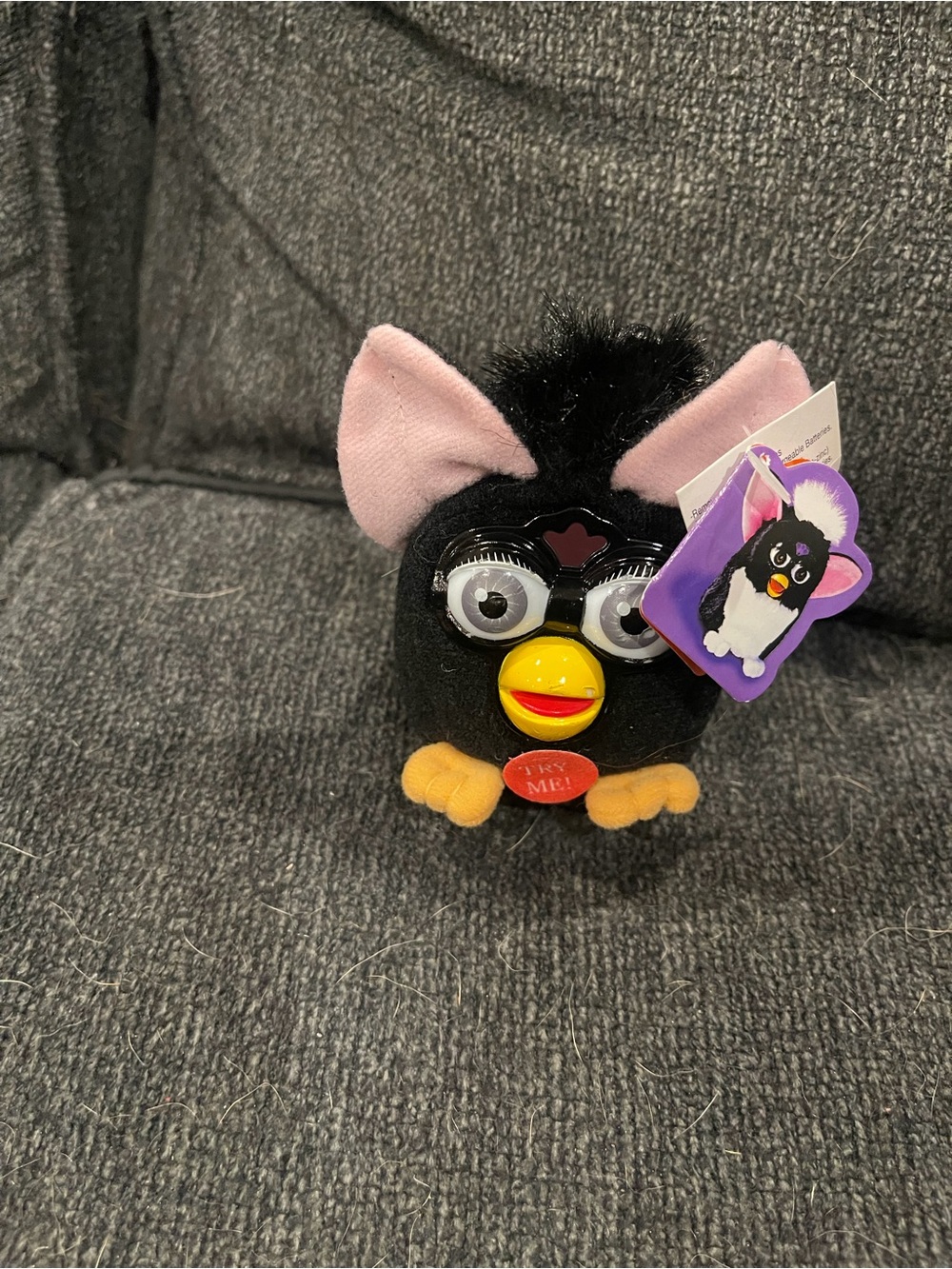 1999 talking furby keychain